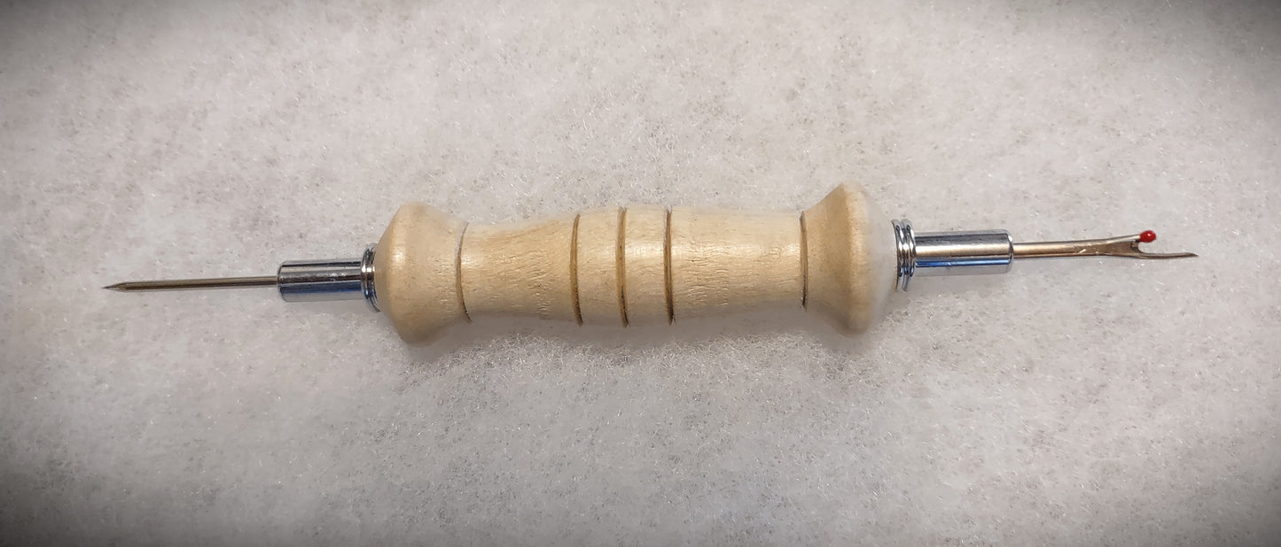 Seam Ripper and Stiletto Handcrafted