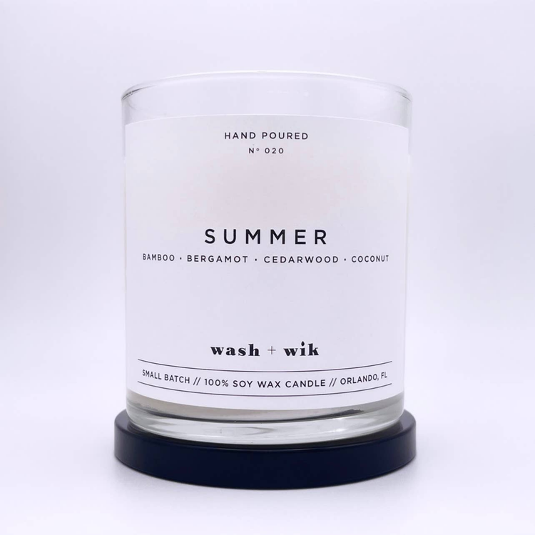 Soy Wax Candle in Various Scents