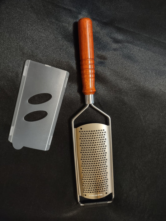 Rasp Grater Satin Chrome Handcrafted