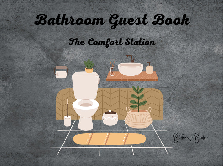 Bathroom Guest Book - The Comfort Station