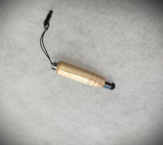 Mini Touch Stylus with Plug Handcrafted