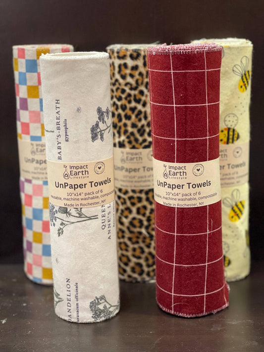 UnPaper Towels on a roll- Compostable